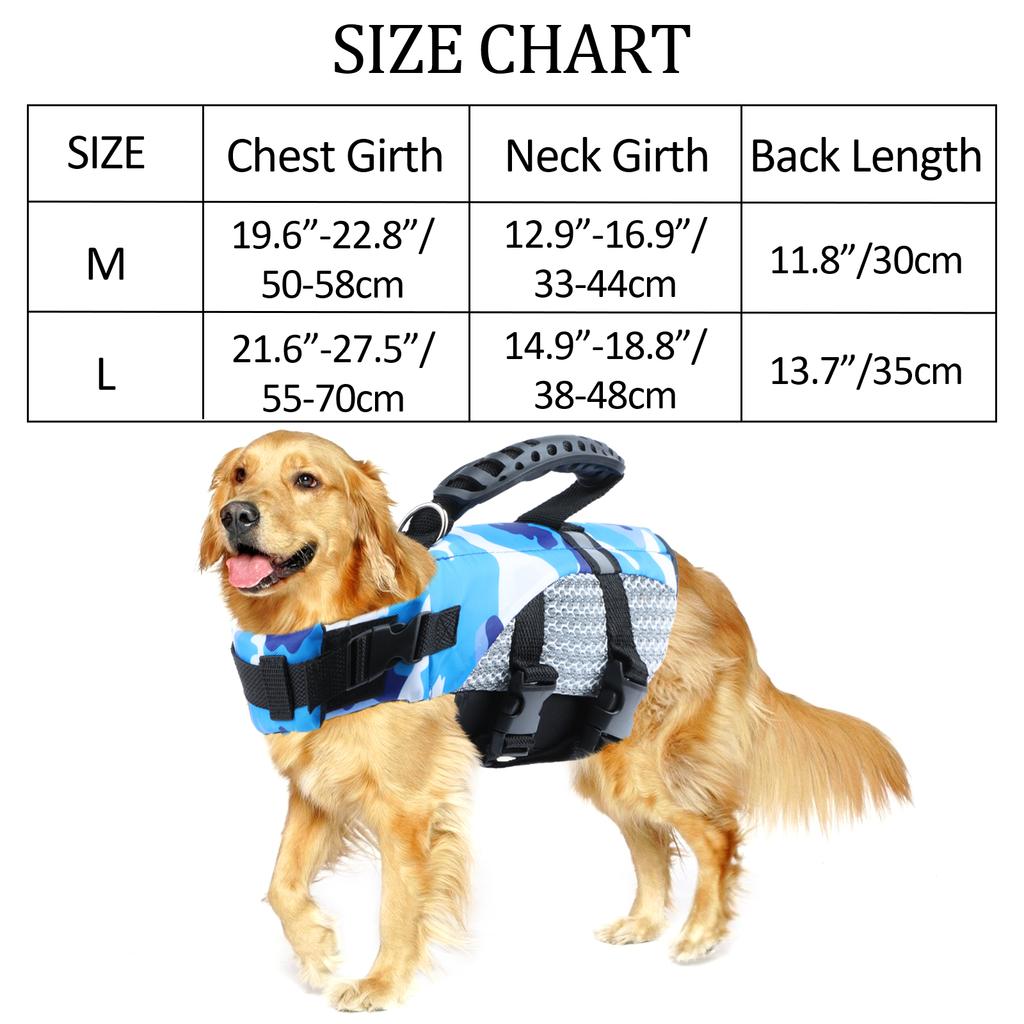 large dog life jackets