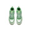 Anta Micro Sugar Puffy Shoes Anti Slip Wear Resistant Low Top Skateboard Shoes Men's White Green 912348001-5