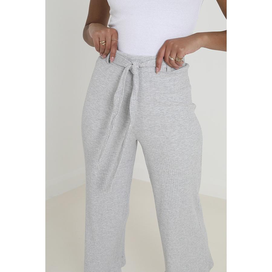 BRAVE SOUL Womens/Ladies Meghan Belted Rib Trousers