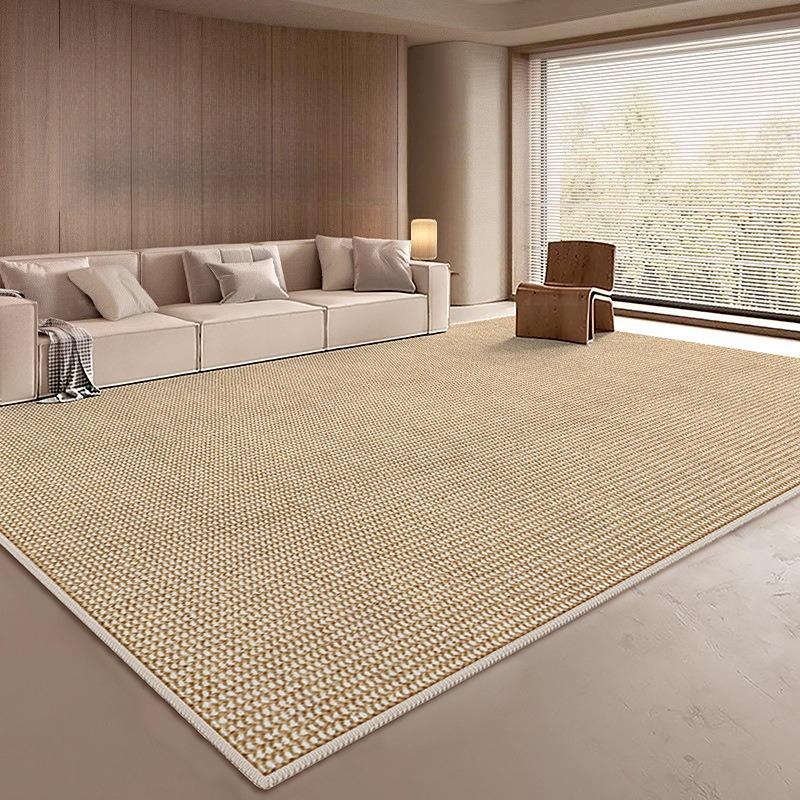 Solid Tone Faux Sisal Rug for