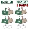 POZDOZ  MTB Ceramic Road Brake Pads for SHIMANO B01S B05S Mountain Bicycle Hydraulic Disc Brake Pads Bike Cycling Parts