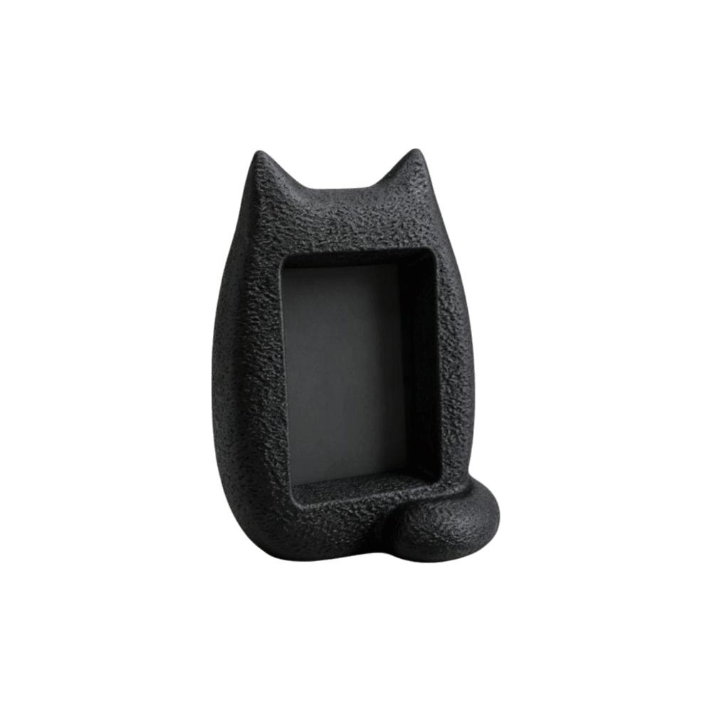 Heimdekoration Katze Fotorahmen 3D-gedruckt DIY Desktop-Ornament Album-Ornament Büro Schreibtisch