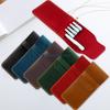 Leather Fountain Pen Case Water Resistant Pen Organiser Portable Pencil Pouches For Men Women Writing Essential Storage