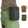 Oxford Drastring Waist Bag Durable Waist Fanny Pack Nylon Mobile Phone Pouch  Outdoor Activities