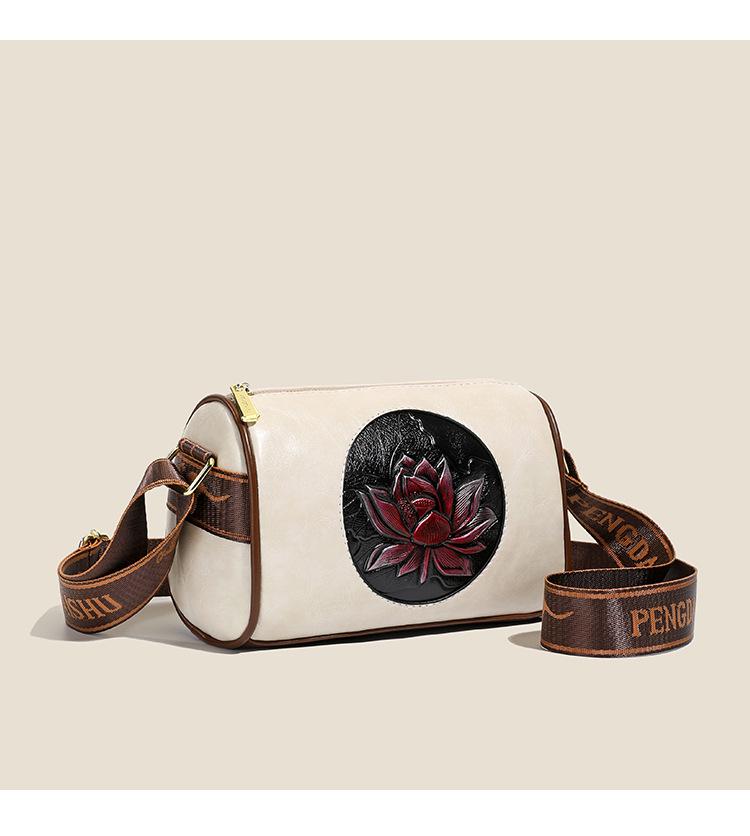 2025 National Tide Style Women's Boston Shoulder and Crossbody Bag