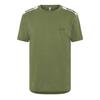 Moschino Mens Tape Taped Shoulders T-Shirt