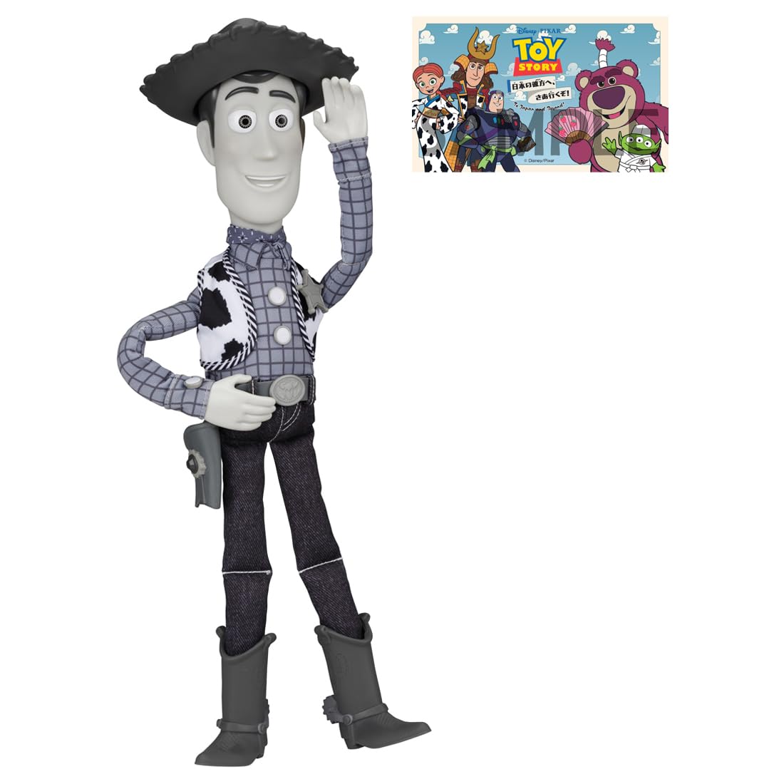 

Бонус TAKARA TOMY История игрушек 30-летие Говорящая фигурка Вуди [В комплекте от производителя] В натуральную величину Вуди из «Вуди и его друзья»