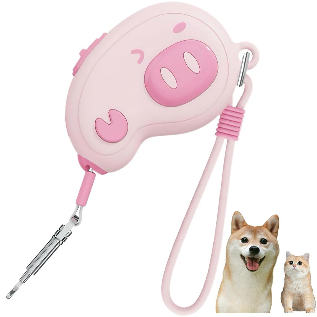 PawishPeace Retractable Dog Automatic for Small and Medium Ultra Durable Reflective Nighttime Cute Character 16kg Capacity Leash, Retractable, Cats,