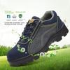 Labor Insurance Shoes Men's Summer Breathable Non-slip Steel Bag Head Anti-smashing and Anti-piercing Work Shoes Safety Shoes