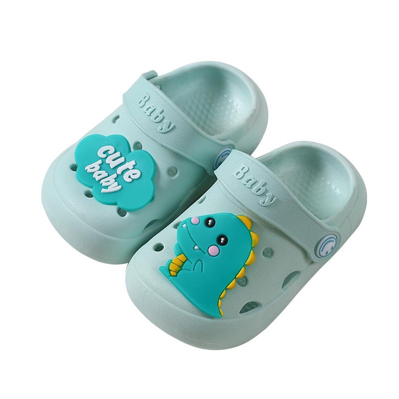 Kids' Non-Slip Summer Slippers: Closed-Toe Soft Sole Shoes for Toddlers, Boys & Girls