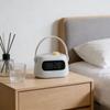 LED Digital Alarm Clock Bedroom Sleep Helper Portable Rechargeable Brightness Adjustable Snooze Function Home Desktop Decor