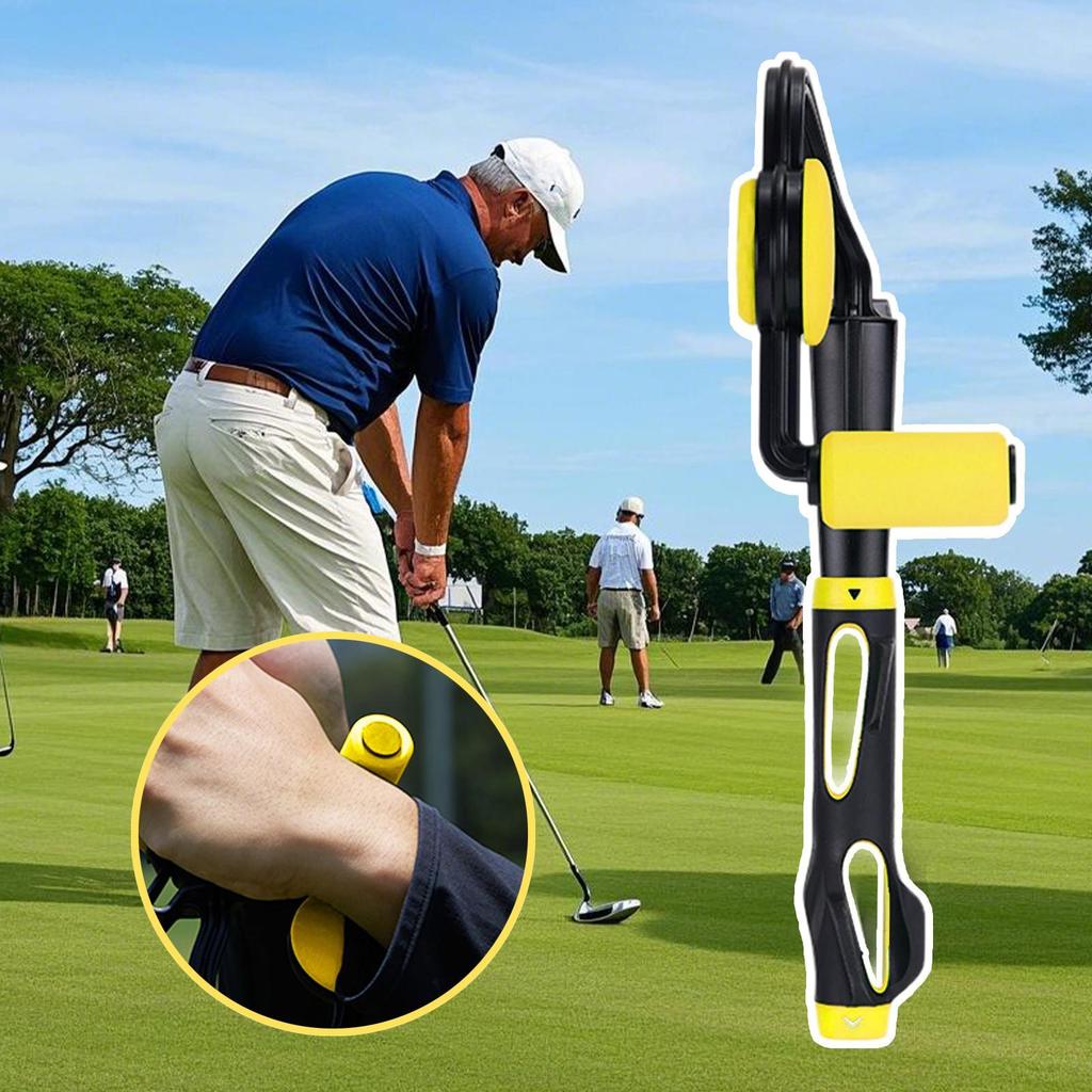 Golf Grip Trainer Postures Training Equipment Precision Swing Alignment Tool for Course Practice Leisure Home Garage Outdoor