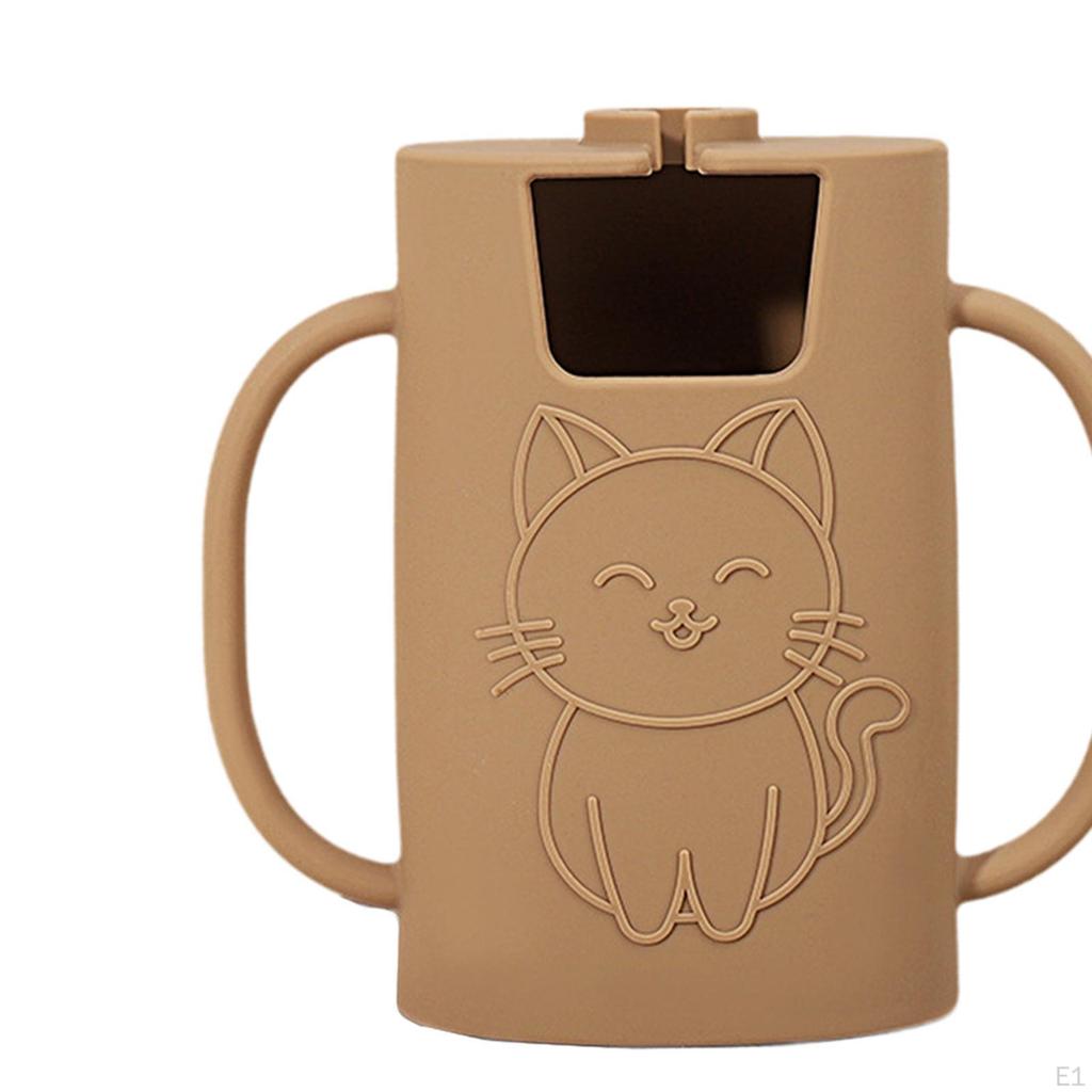 Jídlo a držák Pohodlný opakovaně použitelný kelímek na svačinu pro batole Nádoba na kapsičku