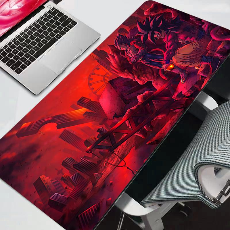 Big Mouse Pad Dragon Ball DBZ Large Gamer xxl Desk mat Computer keyboard New gaming accessories carpet Mouse Pads mousepad max