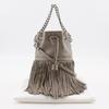 J&M Davidson Fringe Carnival Studs Handbag LMNC 1XX SCNP 951S 2WAYShoulder Gurege Leather Women Used
