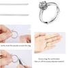 Convenient Finger Rings Size Adjusting Pad Practical Silicone Rings Inserts Pad