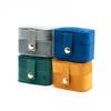 Compact Velvet Jewelry Box for Rings & Earrings