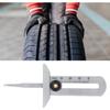 Tire Tread Depth Gauge, Stainless Steel Caliper, Depth Measuring Tool, 0-30mm, Tread Brake Shoe, Tire Monitoring System