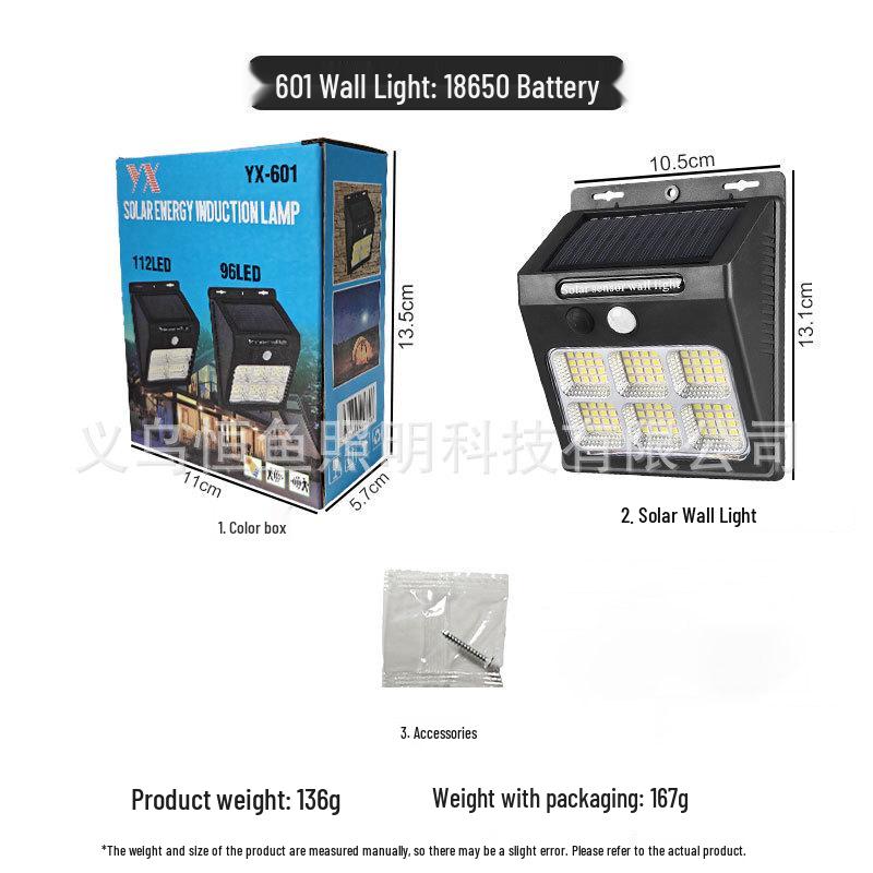 100 LED Solar Motion Sensor Waterproof Outdoor Garden Light