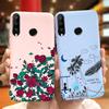 For Huawei P30 Lite Phone Case Flower Girl Pattern Soft Silicon Cover For Huawei P30 Pro Lite Case Cute Funda P 30 P30lite Cases