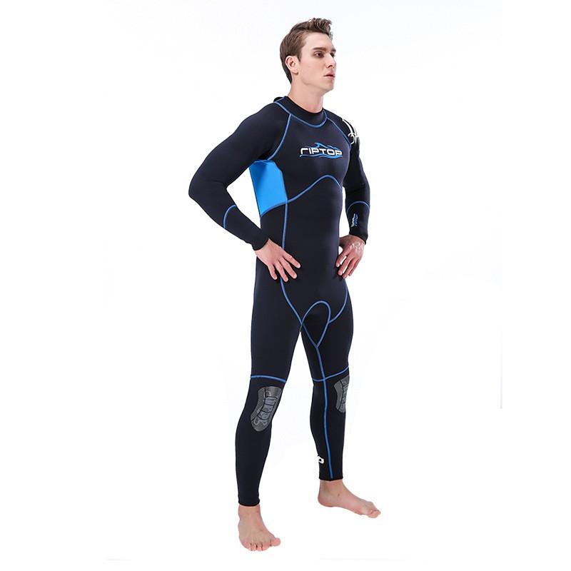 3mm Full Body Neoprene Wetsuit Diving Swimming Flood Rescue Men Women UV Protection Warm Elastic Waterproof