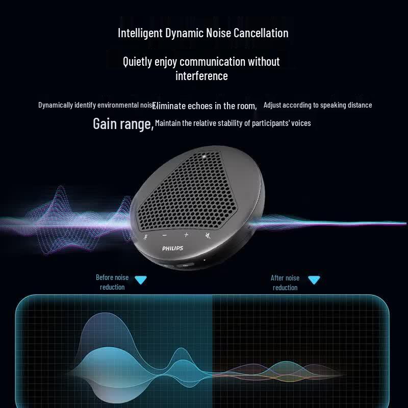 Philips AECS7108 Wireless Omni-directional Conference Microphone (CN Version)