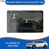 Car Decoration  For ZEEKR 7X 2024-2026 Bluetooth Remote Control Key NFC Automotive Intelligent Accessories Car Upgrade