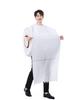 Halloween Gag Toilet Paper Costume for Men & Women - Funny Cosplay & Performance Outfit
