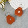 3PCS/Pack PU Leather Potable Guitar Pick Bag Black Brown 2Color Available Pick Holder Pick Storage Keychain Guitar Accessory ZYF