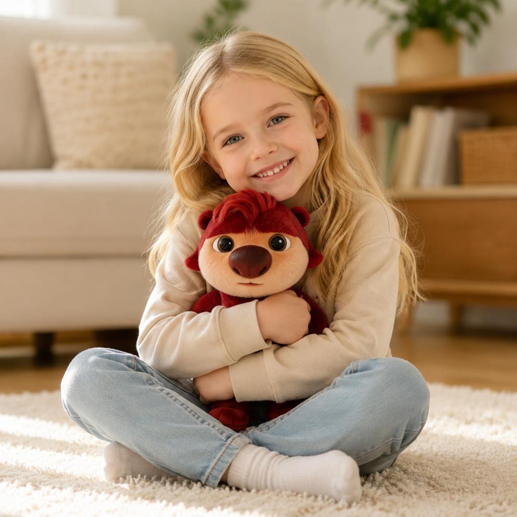 Soft Plush Toy Stuffed Animal Doll Standing Design Suitable for Kids and Collectors High Quality Material Durable Construction