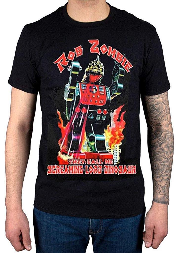Rob Zombie Lord Dinosaur T Shirt Unisexs