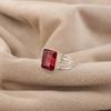 Pink Rubellite Gemstone Silver Ring, 925 Sterling Silver Handmade Jewelry, Partywear Ring Gift For Women RR-78-16