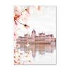 Rosa Kirschblüte Pfingstrose Orchidee Blume Nordic Poster Wand Kunst Leinwand Malerei Und Drucke Wand Bilder Für Schlafzimmer Wohnkultur