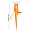 12 Pcs Plant Self Watering Spikes Adjustable Slow Release Watering Spikes Plant Drip Irrigation System with Drip Control Valve