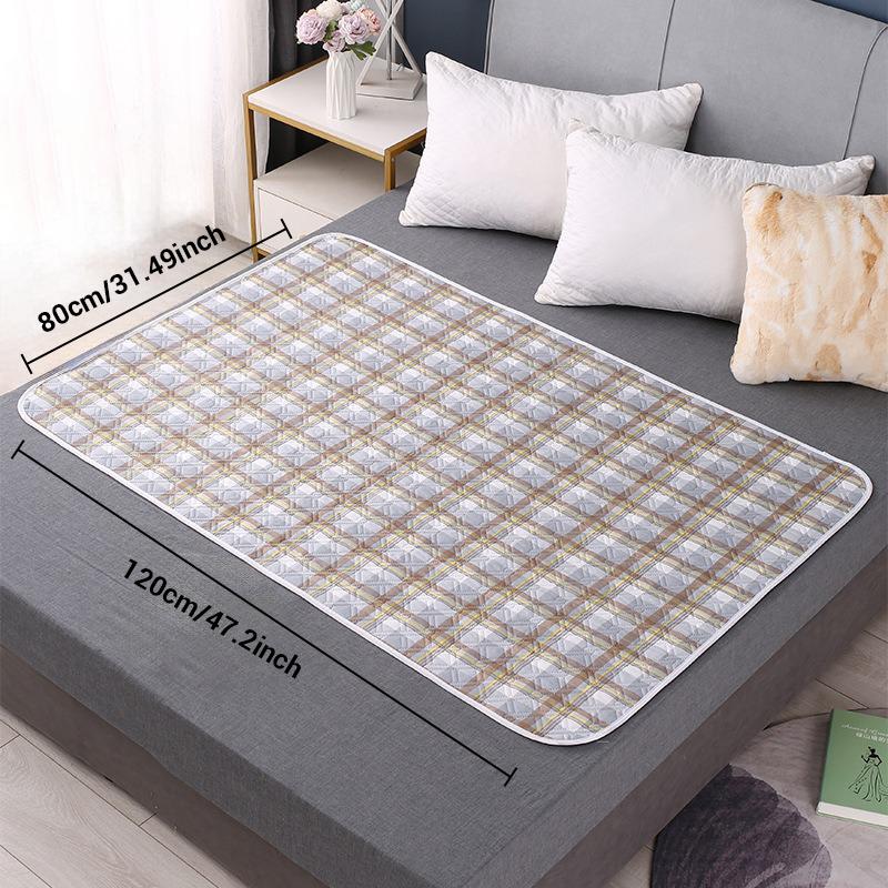 Washable Incontinence Pads for Elderly & Pets Old - Leak-Proof Bed Care Mats Cotton for Menstruation & Home Use Multiple Sizes