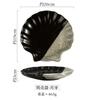 Shell Ceramics Dinner Plate Sushi Plates Fruit Bowl Dessert Plate Dim Sum Dish Salad Bowl Sashime Plates Decorative Bowls Tray