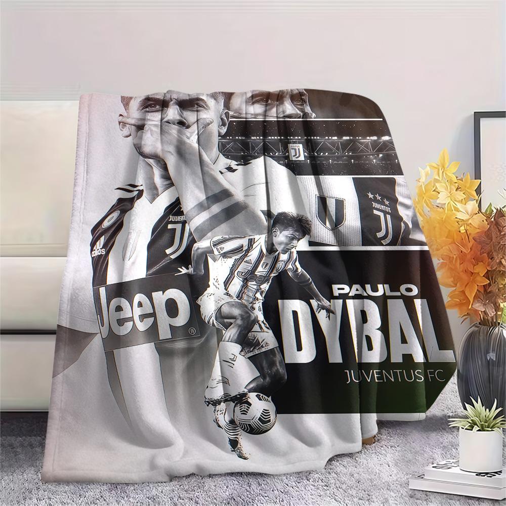 Juventus Team Print FlAannel Blanket, High Quality Comfortable for All Seasons, Home Decor, Warmth and Comfort