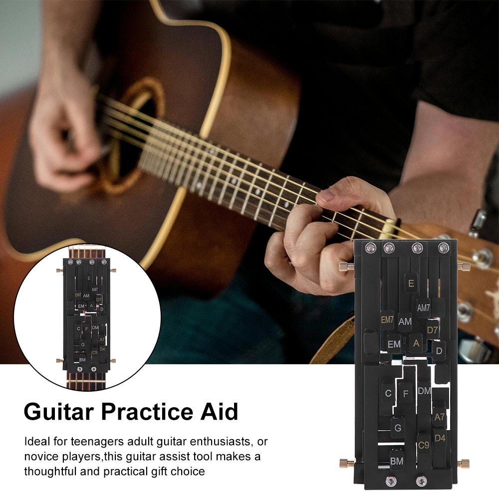 One-key Guitar Chord Trainer Chord Learning System Guitar Finger Practice Tool  Guitar Trainer