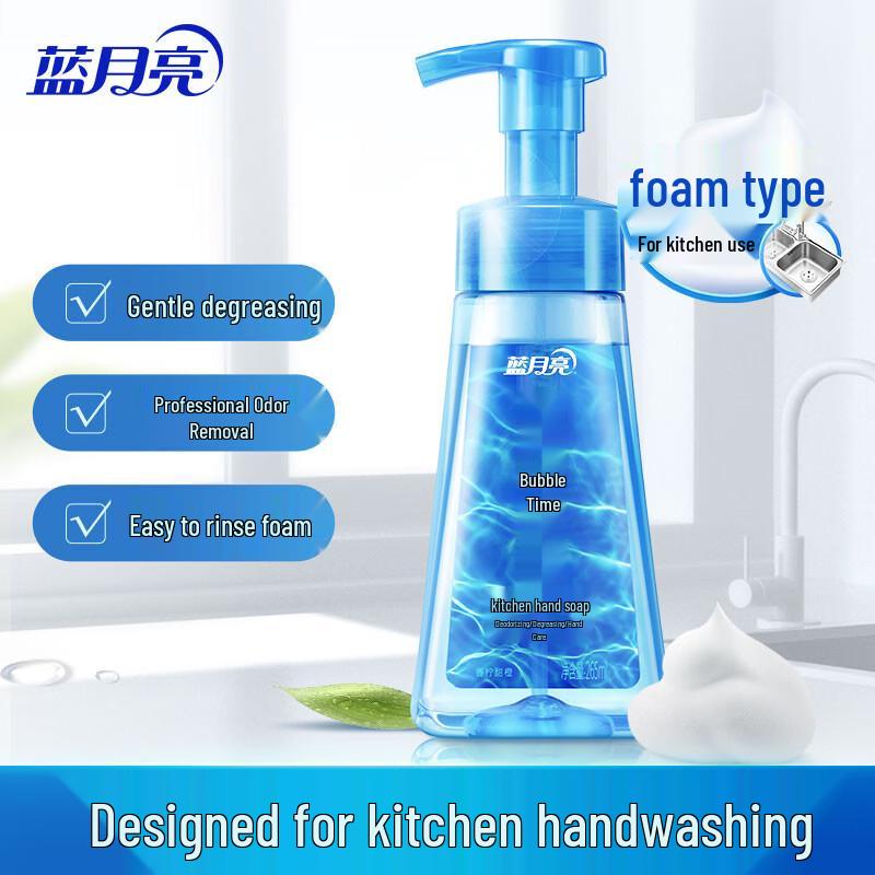 

Blue Moon Foam Time Lemon & Orange Kitchen Hand Soap