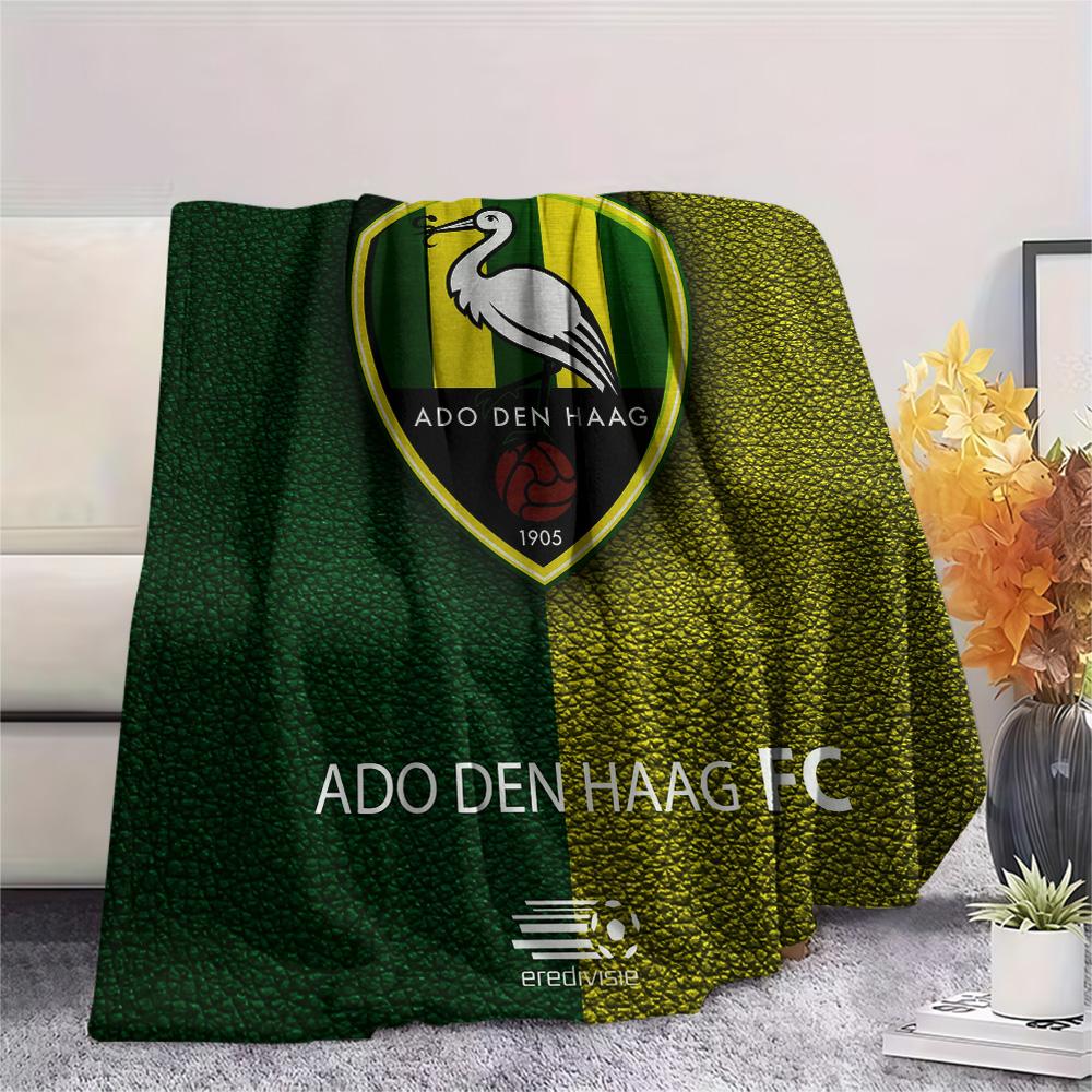 Coperta in Flanella con Stampa The Hague Football Club, Alta qualità Confortevole per Tutte le Stagioni, Arredamento per la Casa, Calore e Comfort
