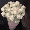Crochet Flower Blanket Handmade Rose Bouquet Blanket Lily of The Valley Crocheted Bouquet