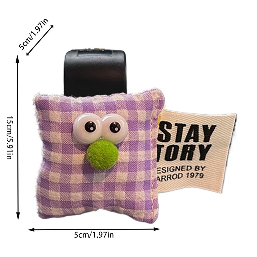 

Car Seat Hooks For Headrest Cartoon Purse Hanger For Car Space-Saving Purse Beverage Holder Multi-functional Seat Back фіолетовий