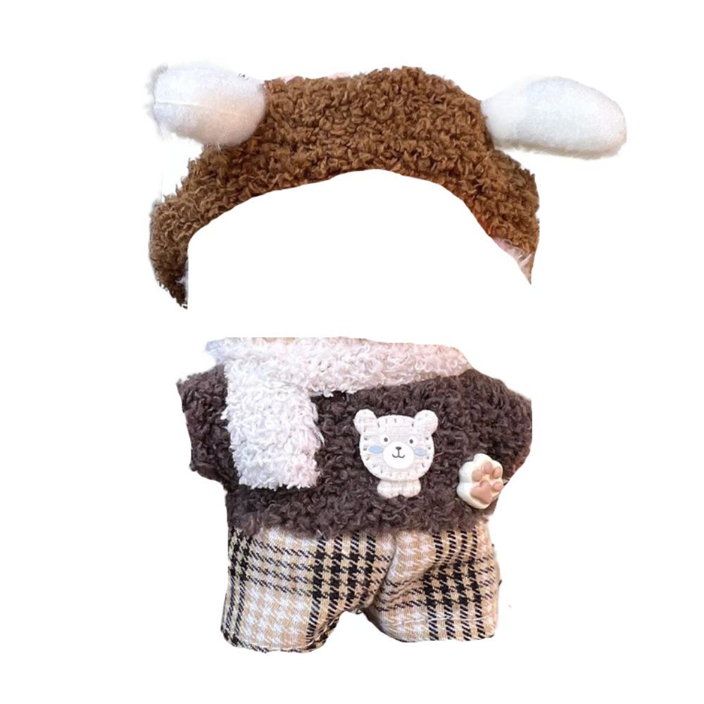 

1 комплект Юбка Сидячая Кукла Лабубу Одежда Брюки 17 см Одежда для Плюшевой Куклы Детский Подарок Style 14