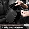 Car Center Console Cover, Leather Armrest Cover Cushion With 2 Storage Bags, Soft Centre Console Protector Covers, Universal Car Interior