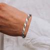 6,4 mm breite Gliederkettenarmbänder für Herren, Neue Mode Wasserdichte Edelstahlketten Armband Geschenk für Ihn Schmuck