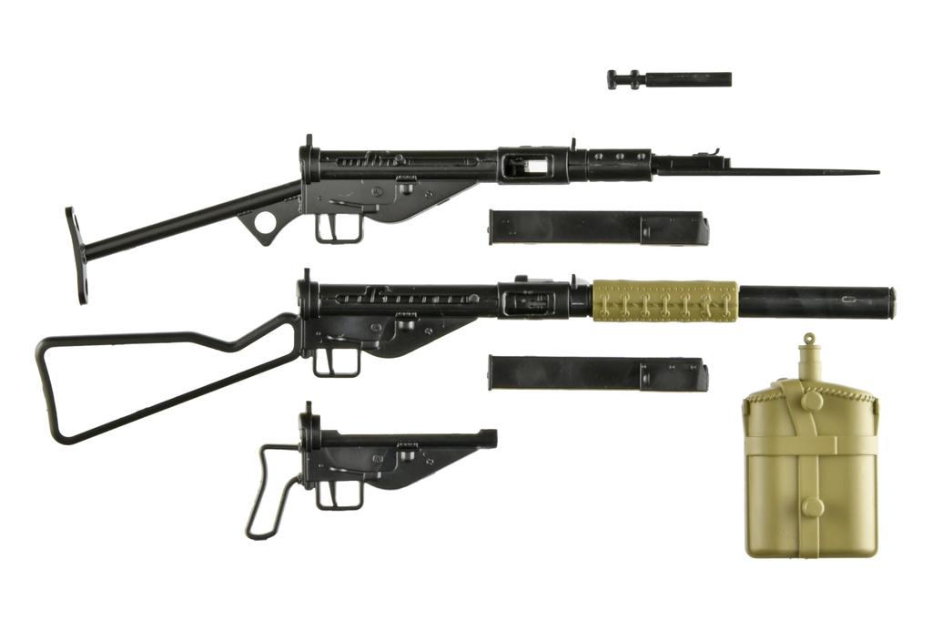 Tomytec Little Armory STUDY1942 LA104 Sten Mk2 Type Plastic Model 330004