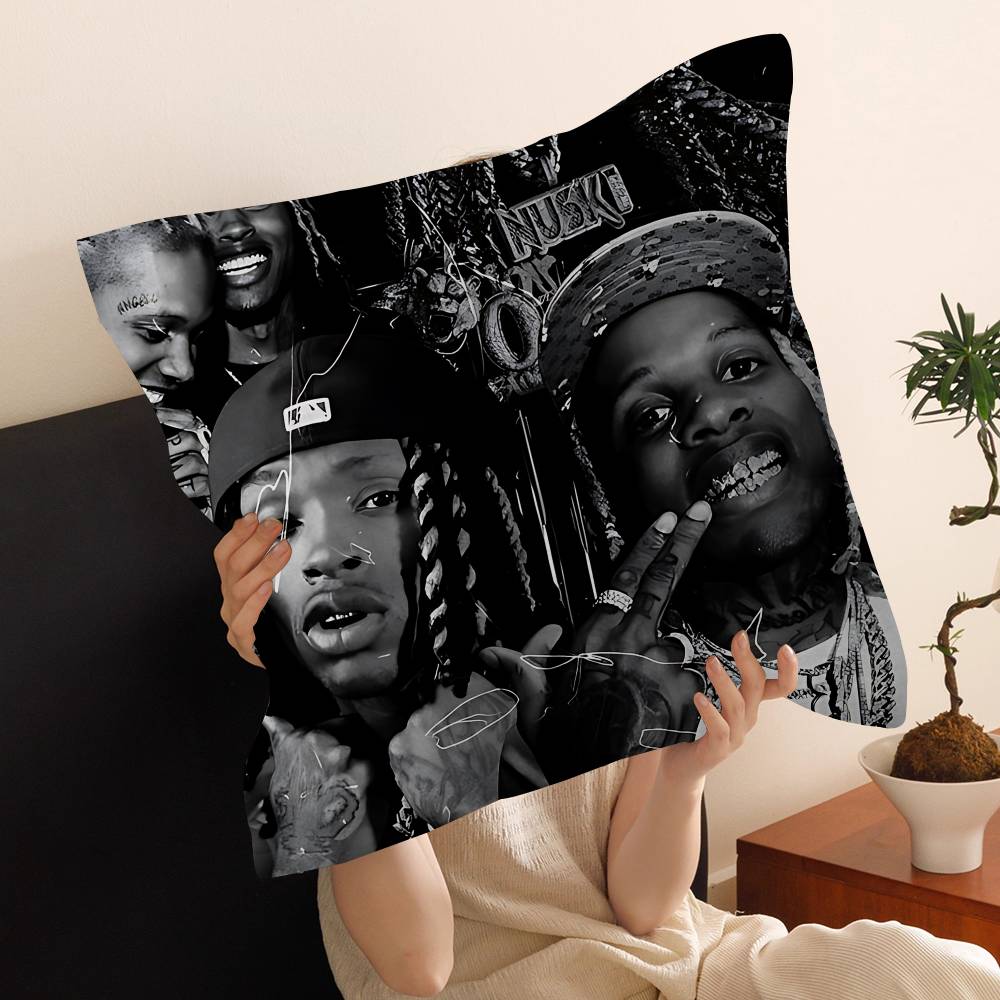 Rapper K-King Cool V-Von Cushion Cover Inches Farmhouse Decor Home Throw Pillow Covers For Couch Decorations