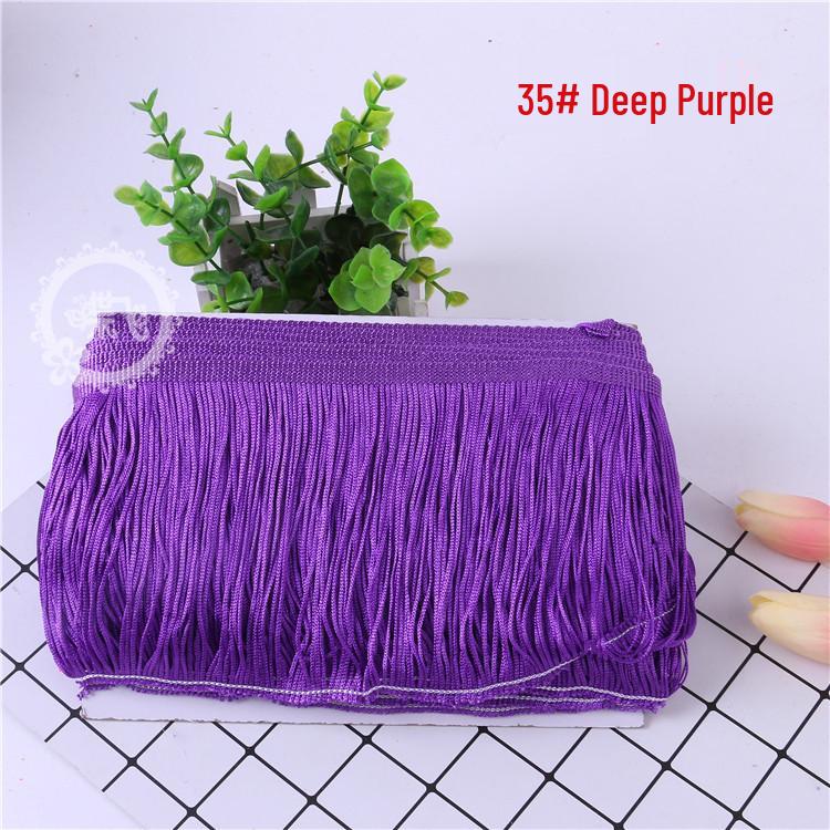 15CM DIY Latin Dance Tassel Fringe Lace Costume Accessories