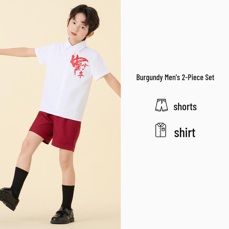 June 1st Children s Chinese Style Short-Sleeved Graduation & Choir Uniforms