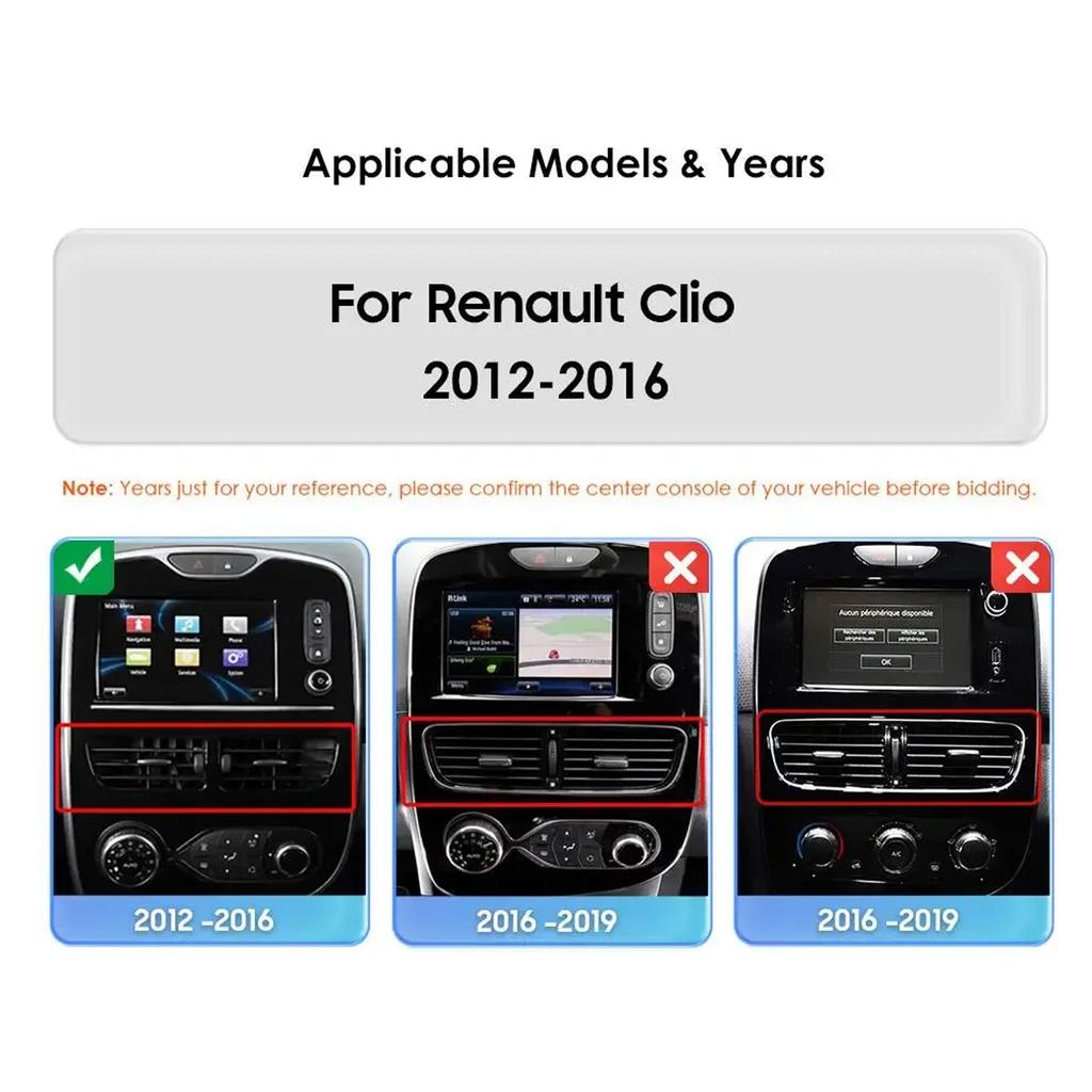 Hizpo 8+128G Wireless Carplay 4G-LTE 2din Android Autoradio for Renault Clio 4 2012-2016 Car Multimedia Stereo GPS Navi Audio Intelligent Video BT